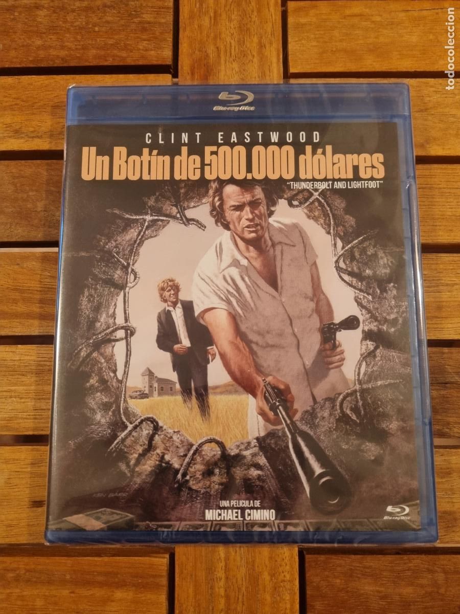 Cine: Un bot&iacute;n de 500.000 d&oacute;lares - Blu-ray nuevo - Thunderbolt and lightfoot - Clint Eastwood