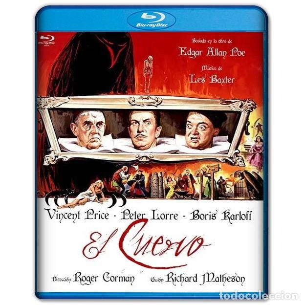 Cine: EL CUERVO 1963 Bluray (Terror, Edgar Allan Poe)