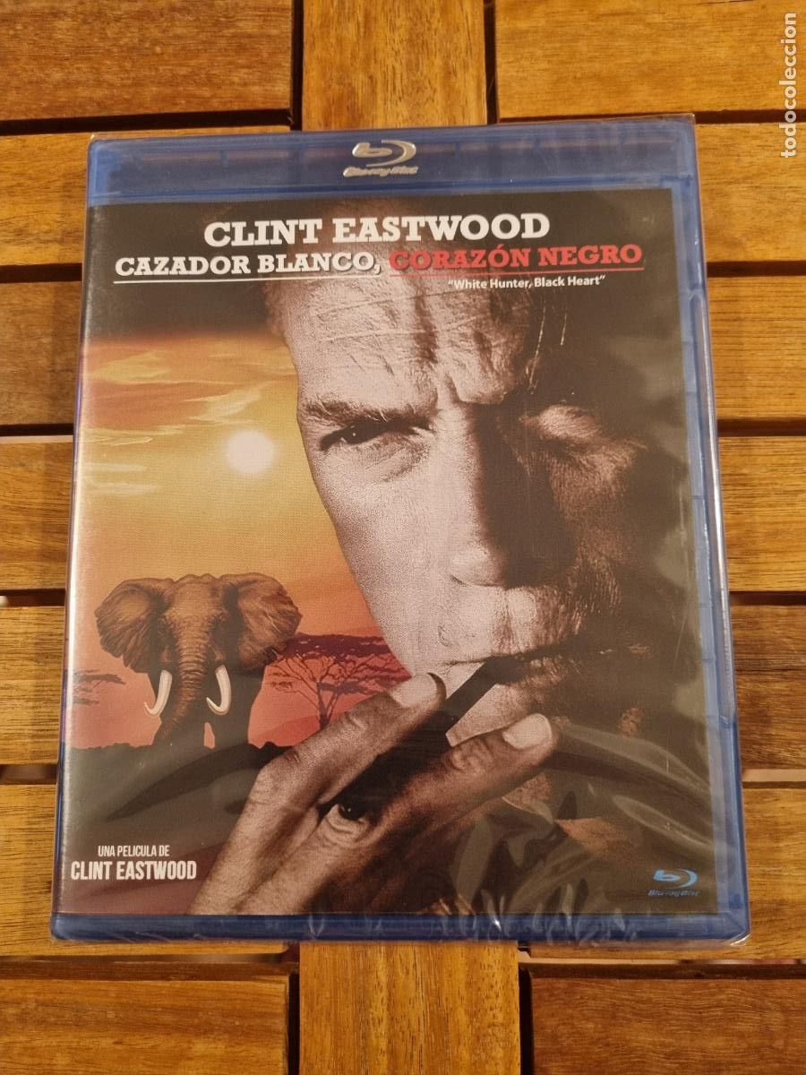 Cine: Cazador blanco Coraz&oacute;n negro - Blu-ray nuevo - White hunter, Black heart - Clint Eastwood