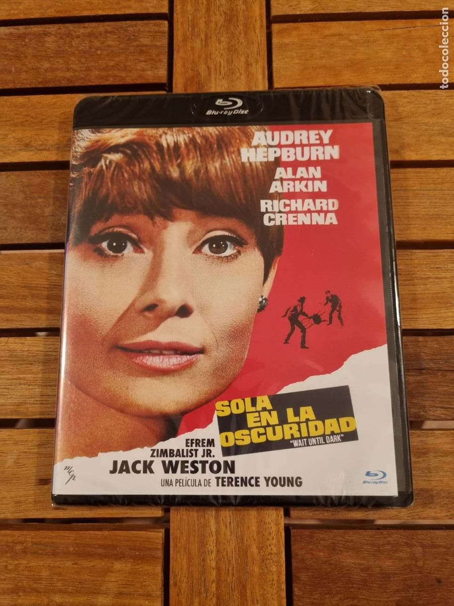 Cine: Sola en la oscuridad - Blu-ray nuevo - Wait until dark - Audrey Hepburn y Alan Arkin