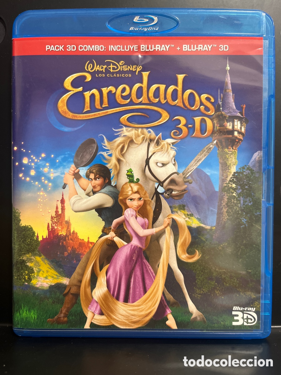 Cine: ENREDADOS 3D : LOS CL&Aacute;SICOS DISNEY PACK 3D 1 BLU RAY 1 BLU RAY 3D ( 2011 )
