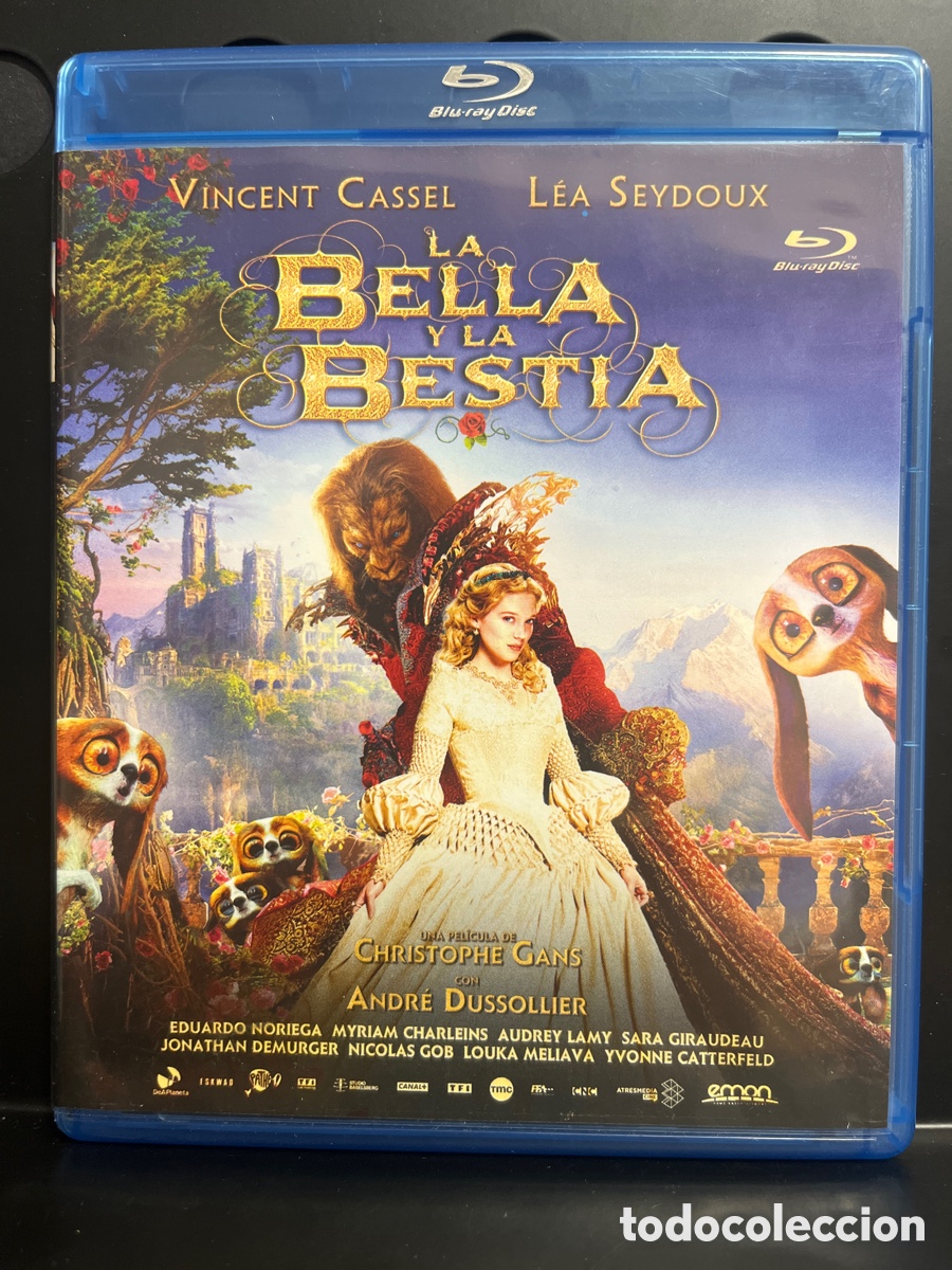 Cine: LA BELLA Y LA BESTIA de CRISTOPHE GANS 118&rsquo; BLU RAY 18&rsquo; EXTRAS ( 2014 )