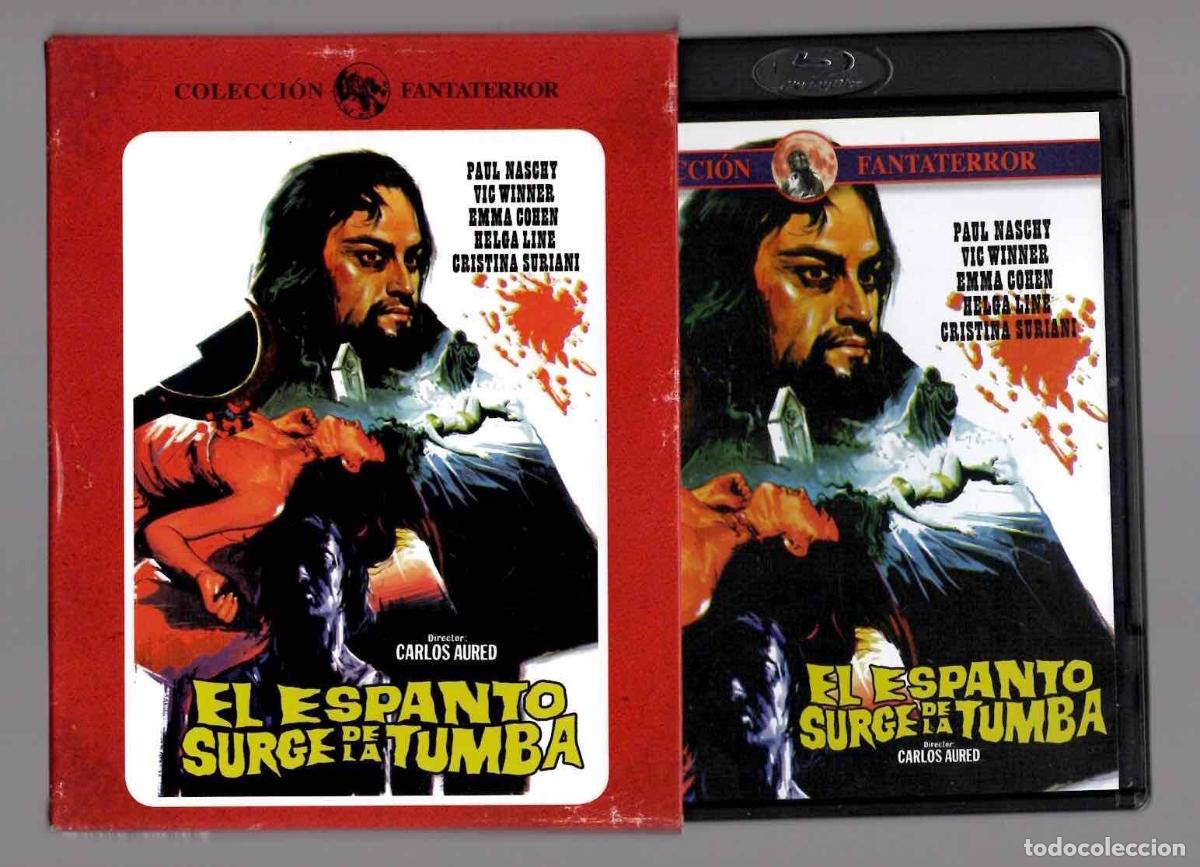 Cine: BLU-RAY EL ESPANTO SURGE DE LA TUMBA. PAUL NASCHY. DIRECTOR CARLOS AURED. EN ESTUCHE CON FOLLETO