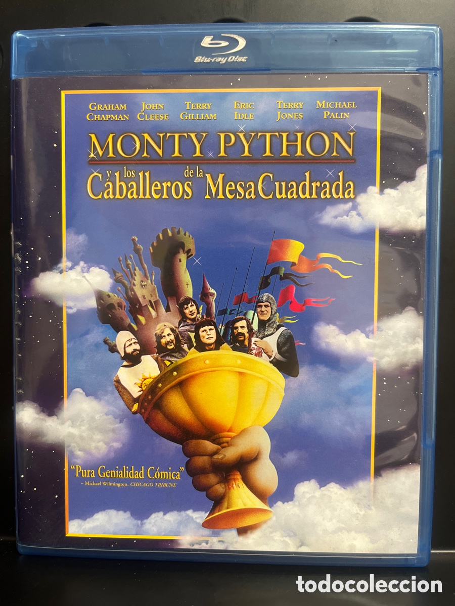Cine: MONTY PYTHON Y LOS CABALLEROS DE LA MESA CUADRADA 92&rsquo; BLU RAY CONTENIDO ADICIONAL ( 1974/2012 )