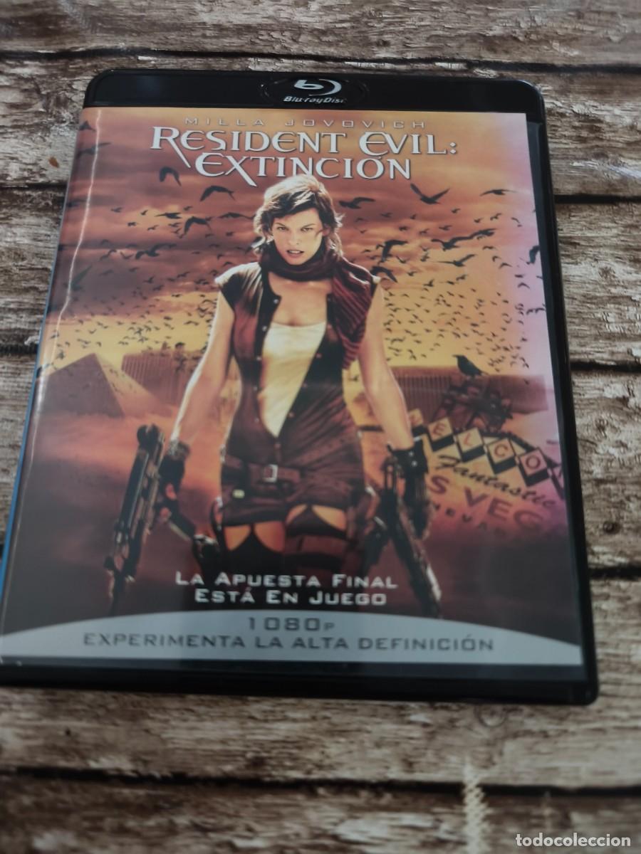 Cine: BLU RAY - RESIDENT EVIL , EXTINCI&Oacute;N - MILLA JOVOVICH - LEER CONDICIONES DE VENTA