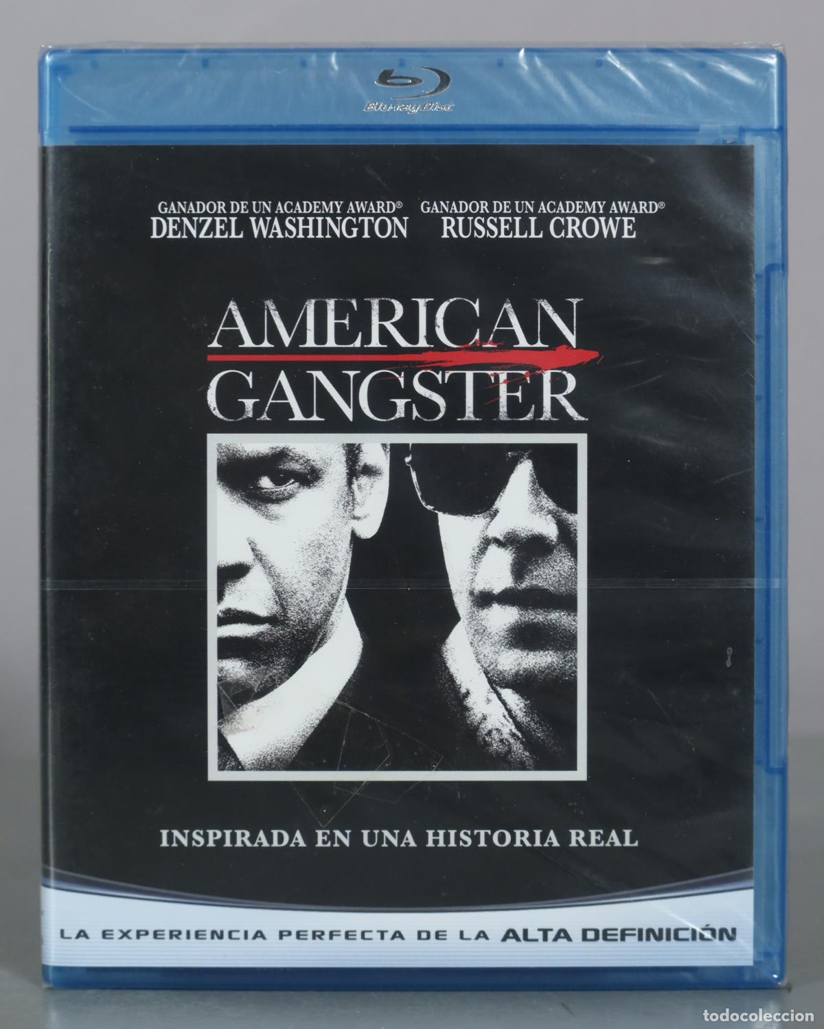 Cine: BLU-RAY American Gangster - Denzel Washington, Russell Crowe . PRECINTADO
