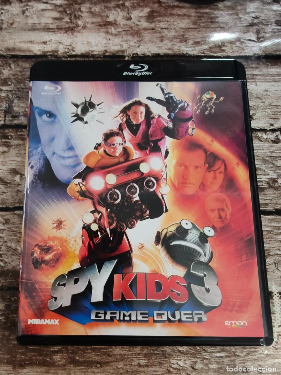 Cine: BLU RAY - SPY KIDS 3 , GAME OVER - ANTONIO BANDERAS - LEER CONDICIONES VENTA