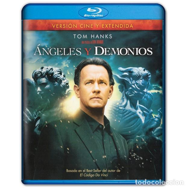 Cine: &Aacute;NGELES Y DEMONIOS Blu-ray (Thriller, Tom Hanks)