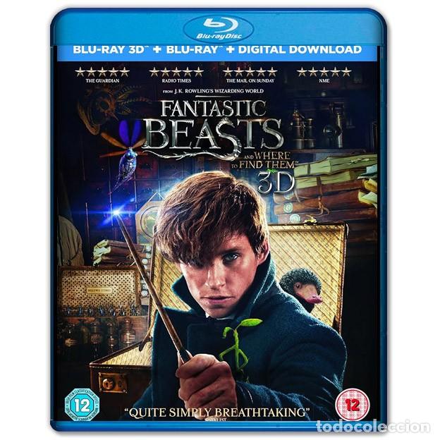 Cine: ANIMALES FANT&Aacute;STICOS Y D&Oacute;NDE ENCONTRARLOS Blu-ray