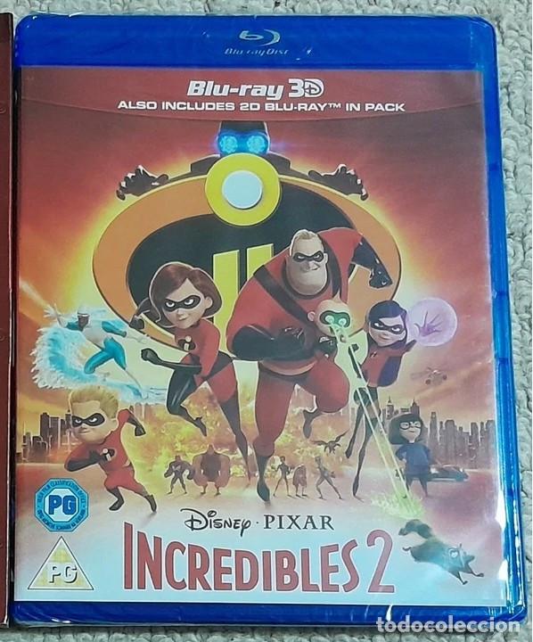 Cine: blu-ray Disney Pixar &rdquo;LOS INCREIBLES 2&rdquo; (precintada) - con doblaje castellano y catalan