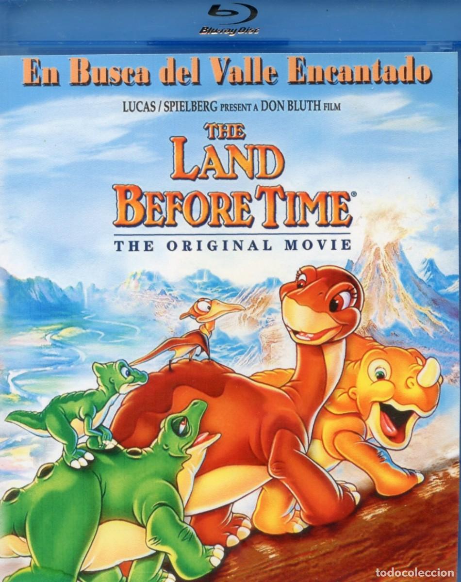 Cine: EN BUSCA DEL VALLE ENCANTADO (The land before Time). Producci&oacute;n: Lucas y Spielberg.