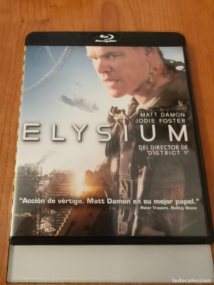 Cine: BLU RAY - ELYSIUM - MATT DAMON , JODIE FOSTER - LEER CONDICIONES DE VENTA