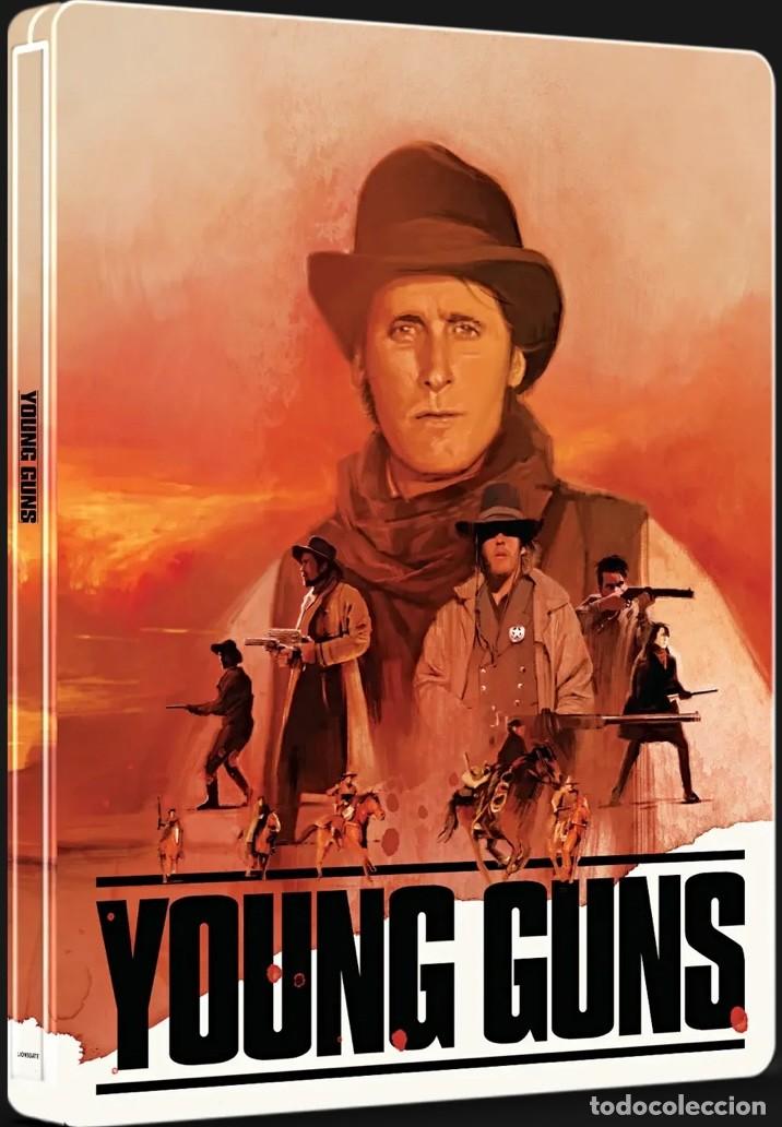 Cine: YOUNG GUNS / ARMA JOVEN (Christopher Cain, 1988) - EDICION METALICA 4K UHD
