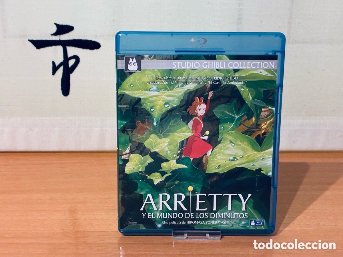 Cine: Arrietty y el mundo de los diminutos Blu-ray Studio Ghibli &iexcl;EN MUY BUEN ESTADO!