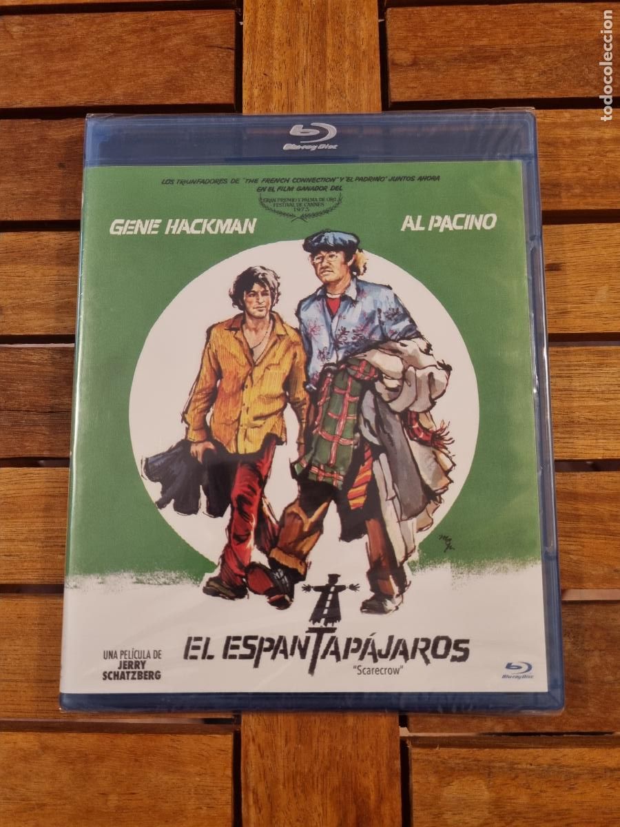 Cine: El espantap&aacute;jaros - Blu-ray nuevo - Scarecrow - Gene Hackman y Al Pacino