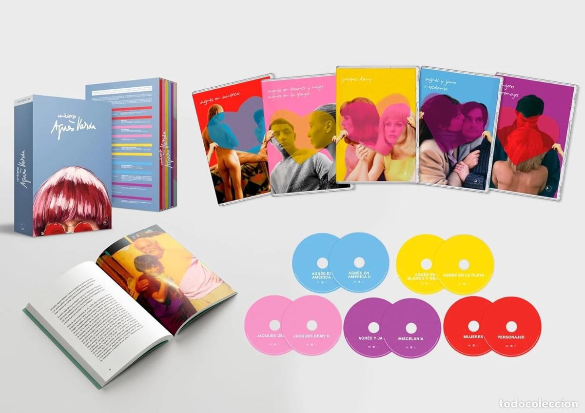 Kino: Pack Universo Agn&egrave;s Varda (Edici&oacute;n Limitada, 10 discos y libro 152 p&aacute;gs.) [Blu-ray, Libro ] (Varios)