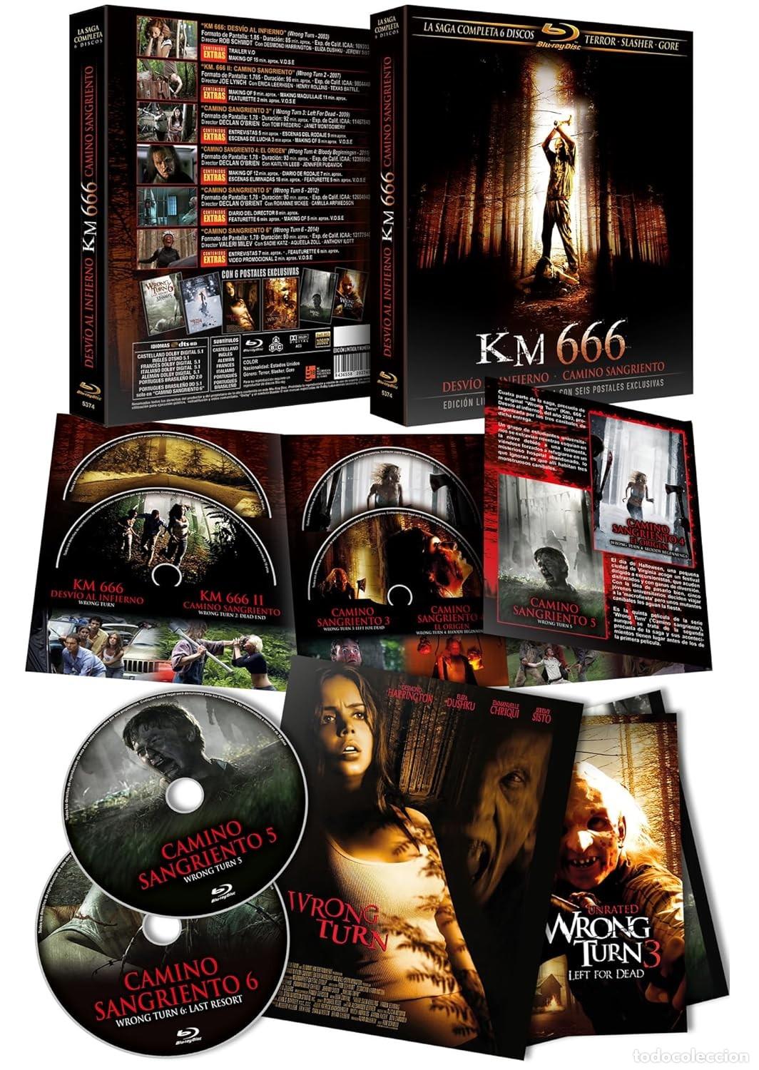 Cine: Pack Camino Sangriento (6 discos, Digipack numerado y limitado con 6 postales exclusivas) [Blu-ray]