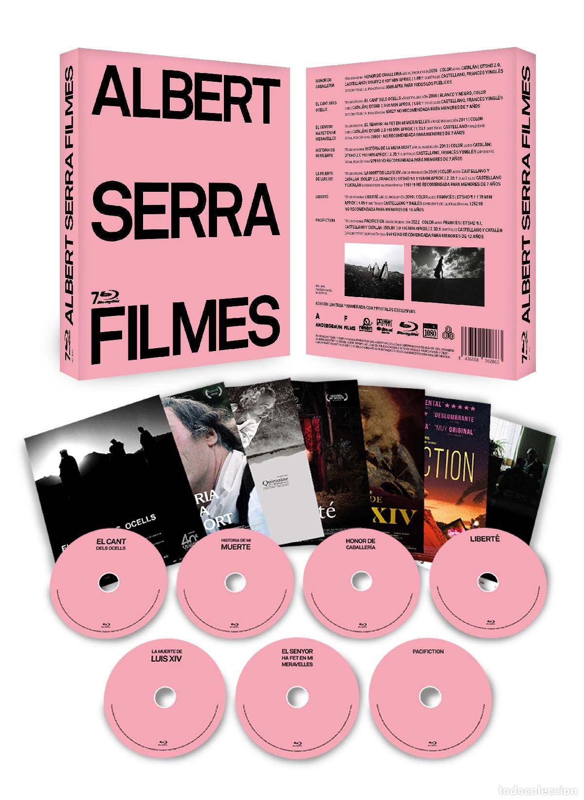 Cinema: Digipack Albert Serra (Digipack con 7 pel&iacute;culas y 7 postales, 7 discos) [Blu-ray] (2008, 2011, 2013,