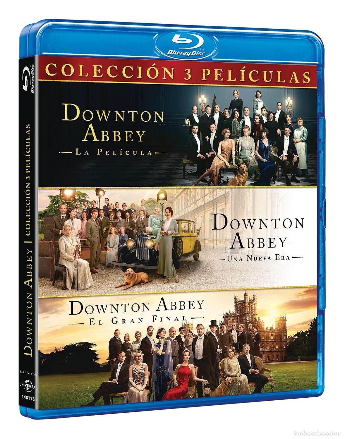 Cine: Downton Abbey 1-3 [Blu-ray] (2019, 2022, 2025) Downton Abbey + Downton Abbey: A New Era + Downton Ab
