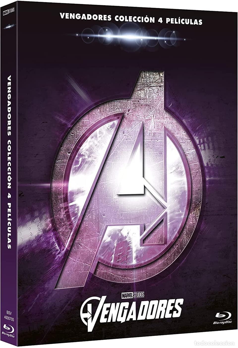 Cine: Colecci&oacute;n Vengadores 1-4 + Disco Bonus [Blu-ray]