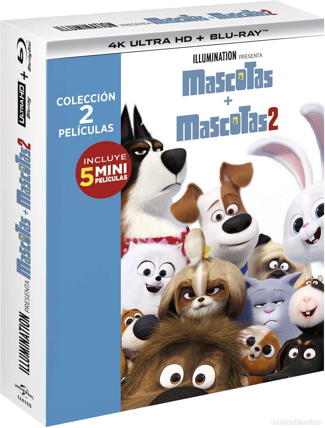 Cinema: Pack: Mascotas 1+2 (4K Ultra HD + BD) [Blu-ray]