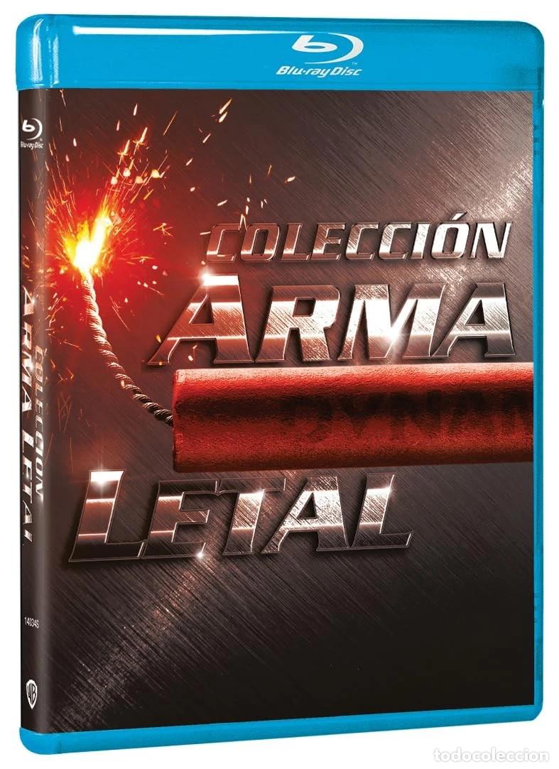Cinema: Arma Letal + Arma Letal 2 + Arma Letal 3 + Arma Letal 4 [Blu-ray] (1987,1989,1992,1998) Lethal Weapo