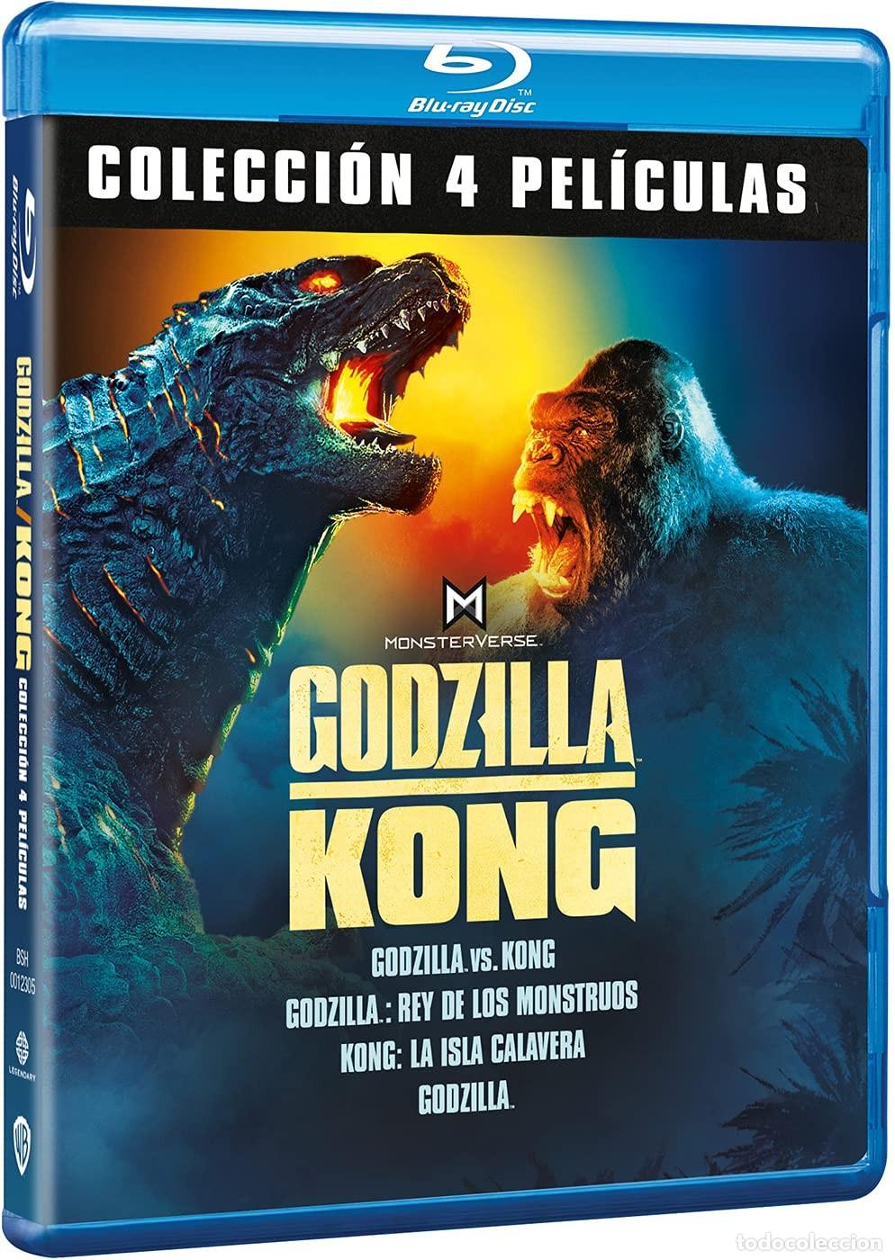 Cinema: Pack Godzilla/Kong Monsterverse [Blu-ray]
