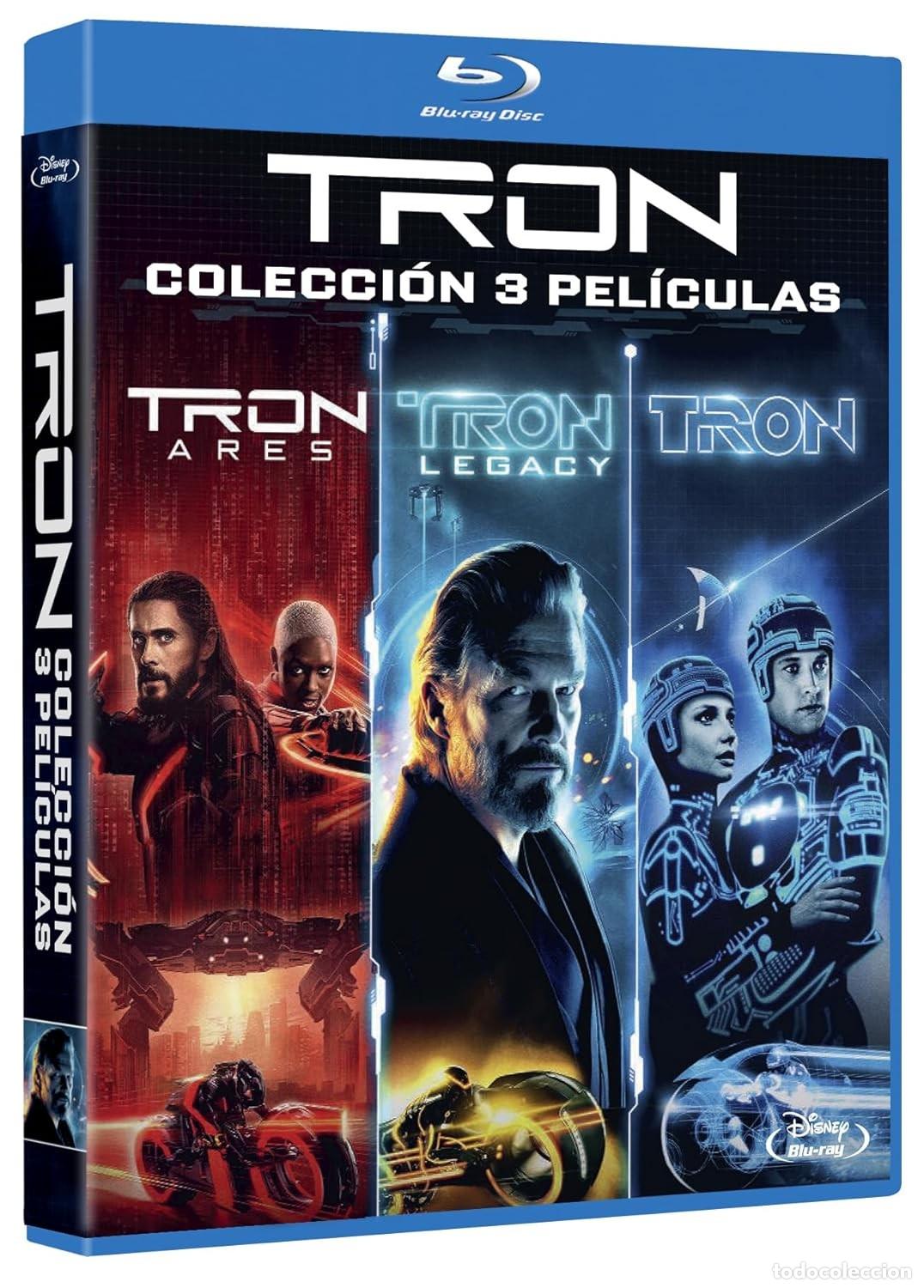 Cinema: Tron (Colecci&oacute;n 3 pel&iacute;culas, 3 discos) [Blu-ray] (1982, 2010, 2025)