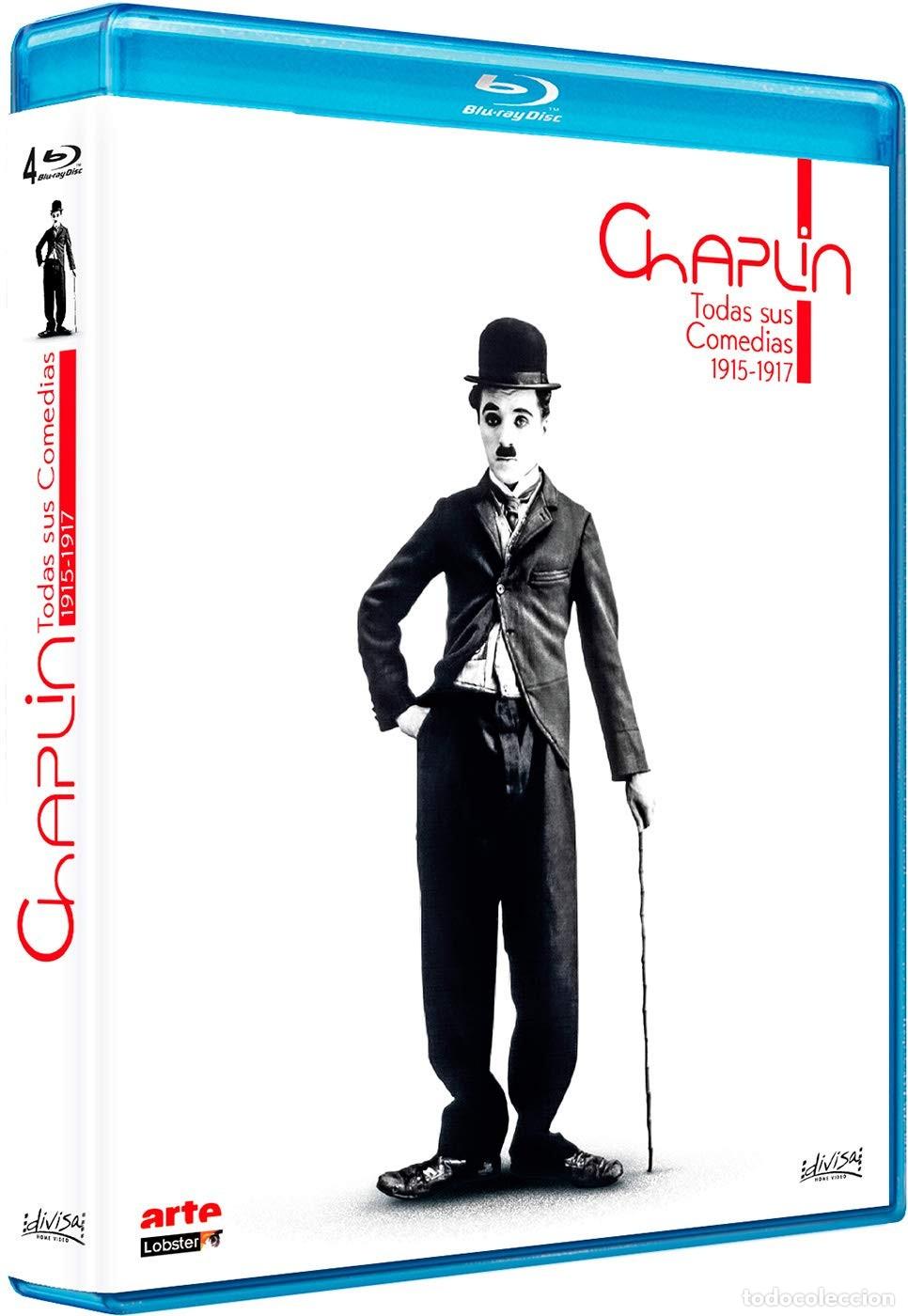 Cinema: Chaplin - Todas sus comedias (1915-1917) - BD [Blu-ray]