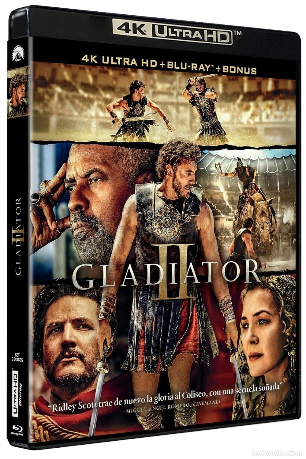 Cinema: Gladiator II (2 Blu-ray) [4K UHD, Blu-ray] (2024)