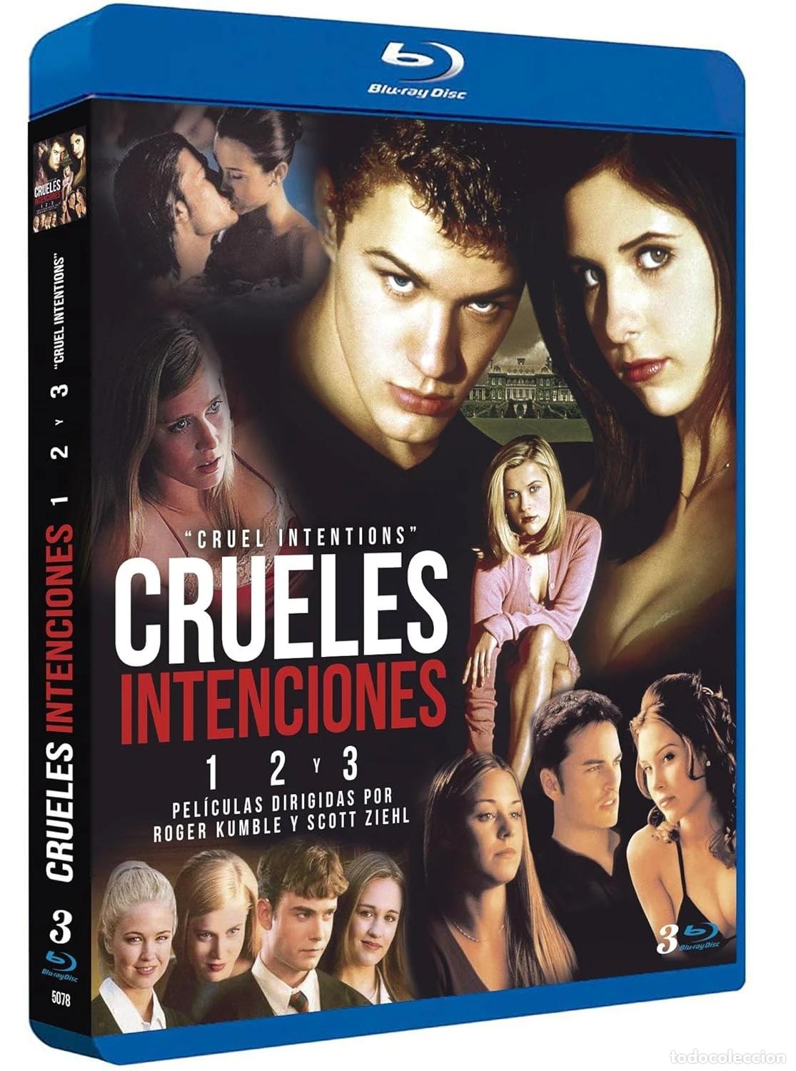 Cinema: Crueles Intenciones 1, 2 Y 3 [Blu-ray] (1999,2000,2004) Cruel Intentions + Cruel Intentions 2: Manch