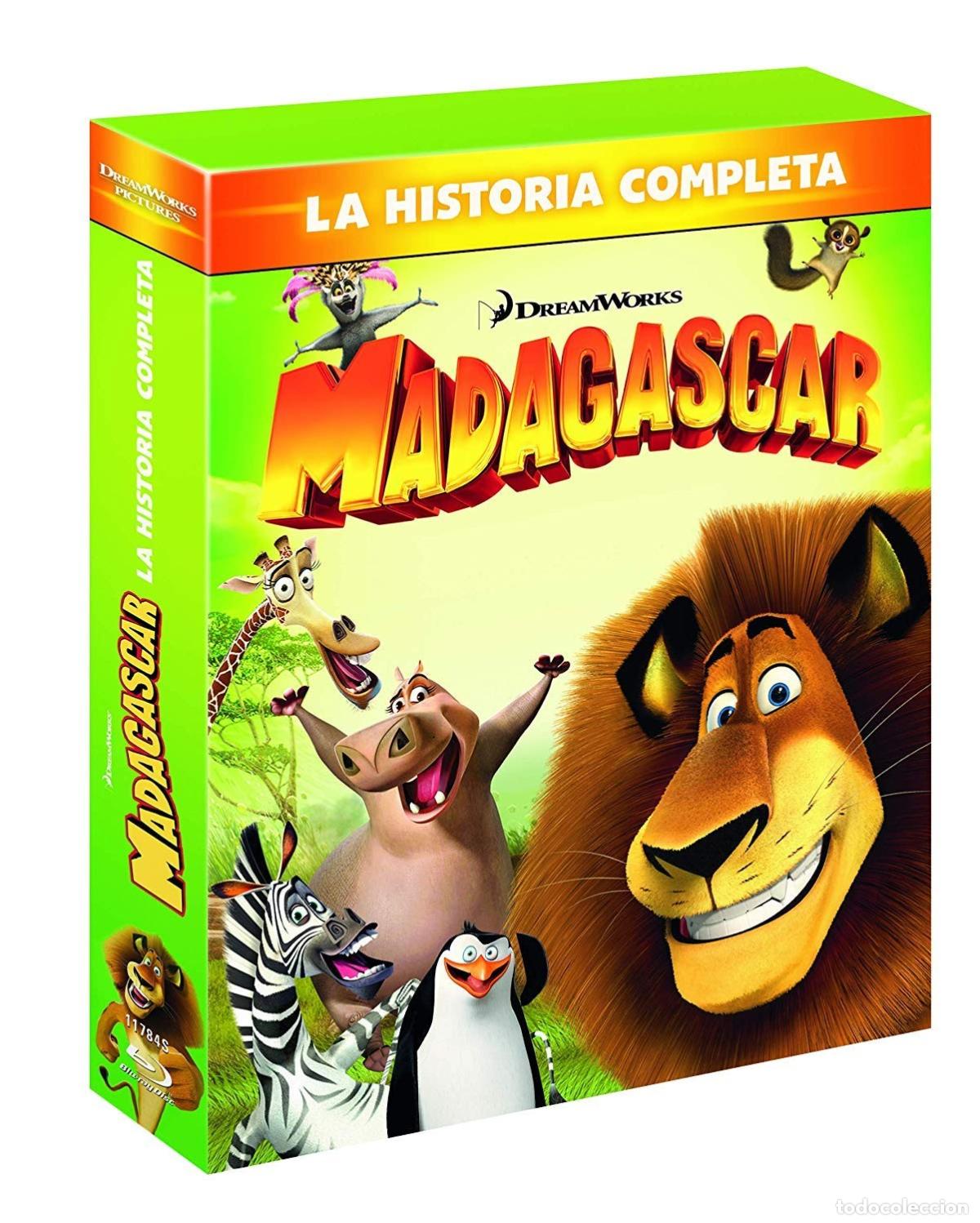 Cinema: Madagascar- 1-3 [Blu-ray]