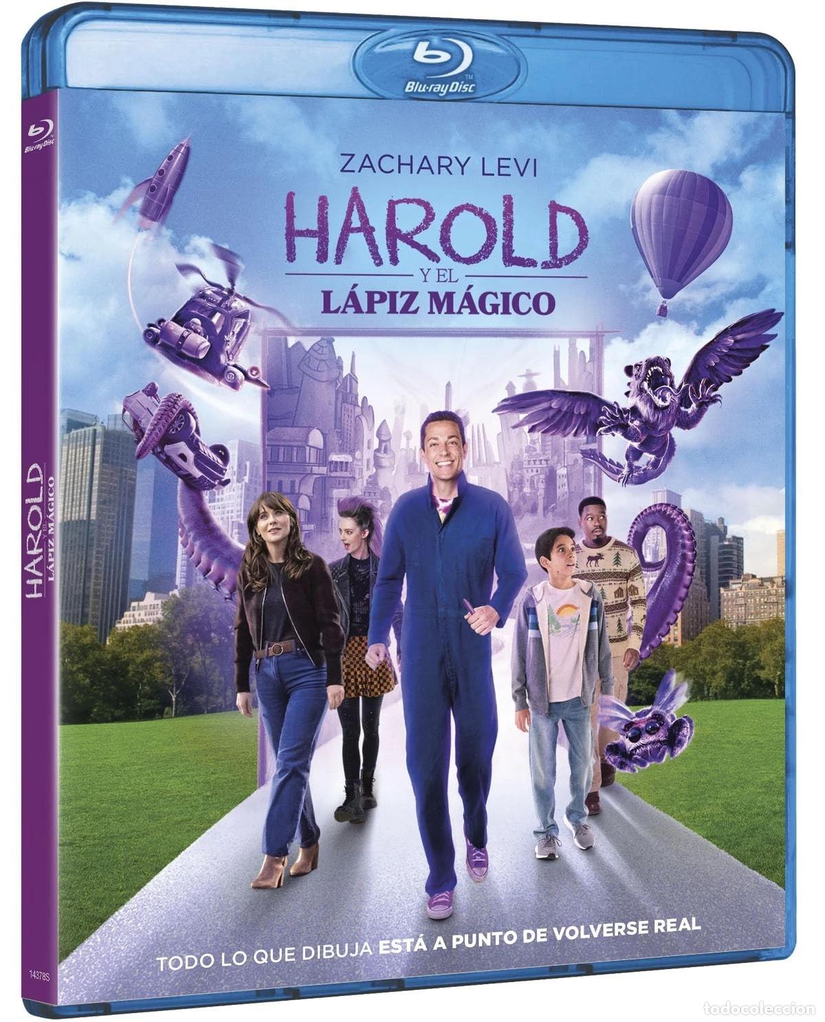 Cinema: Harold y el L&aacute;piz M&aacute;gico [Blu-ray] (2024) Harold and the Purple Crayon