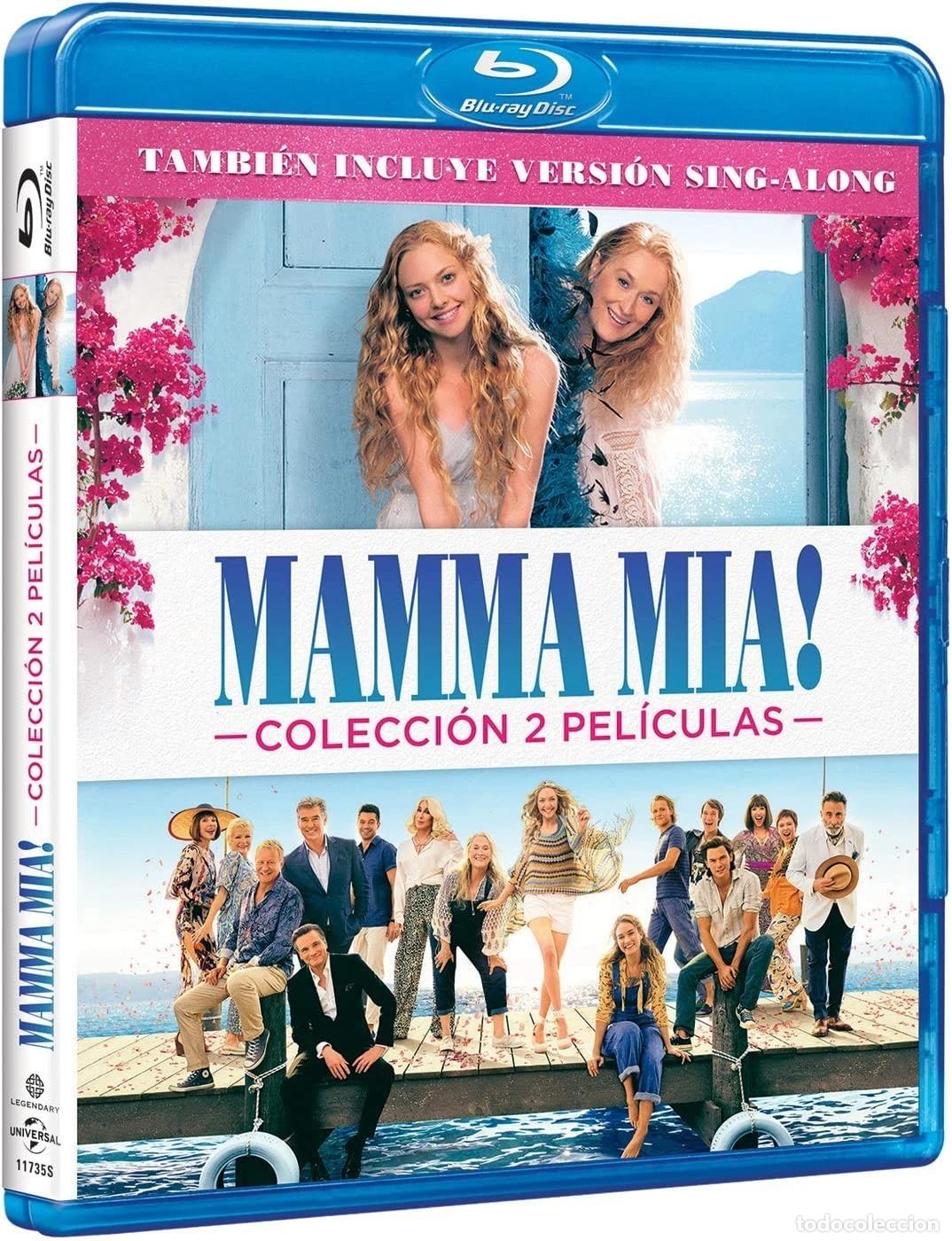 Cinema: Pack: Mamma Mia 1 + Mamma Mia 2 [Blu-ray]