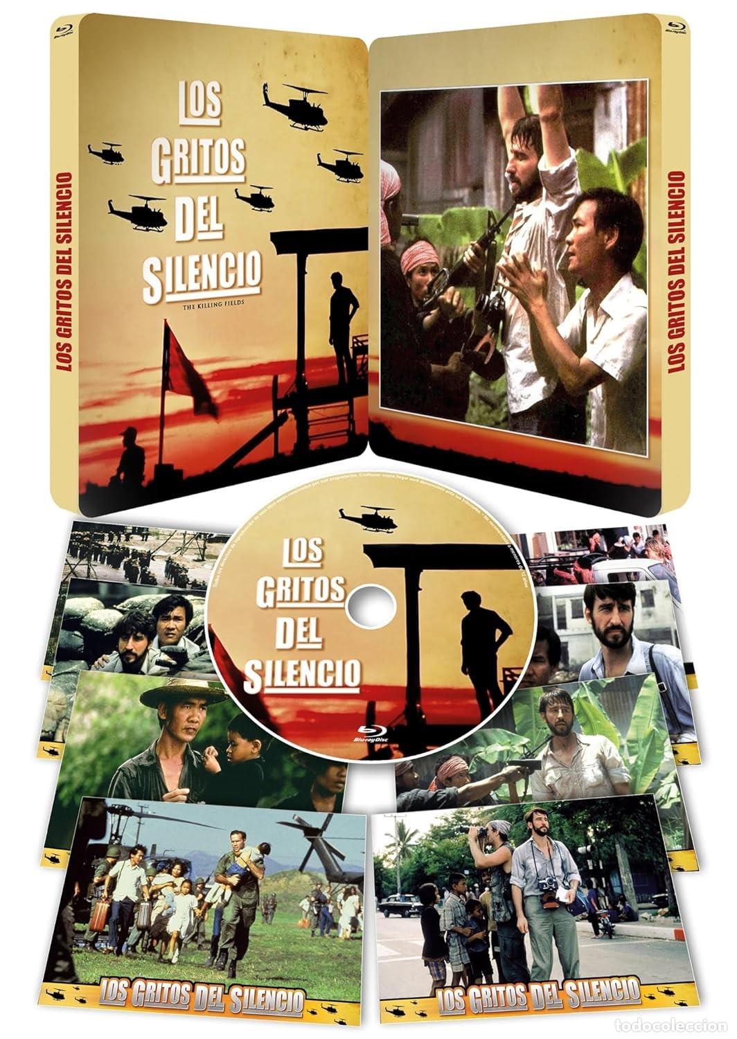 Kino: Los Gritos Del Silencio (Edici&oacute;n especial Limitada y numerada, Steelbook con Relieve con 8 postales