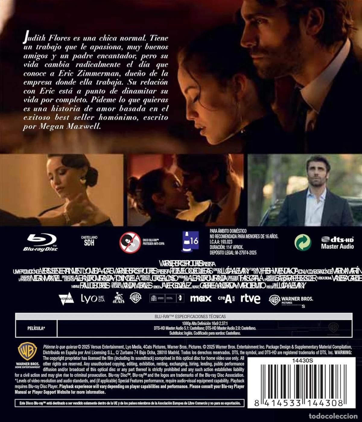 Cine: P&iacute;deme lo Que Quieras [Blu-ray] (2024) - Foto 2