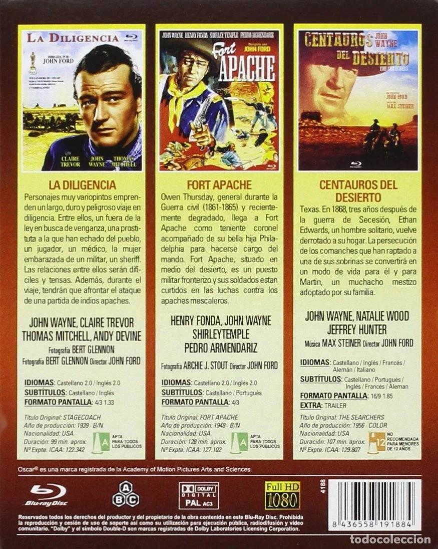 Cine: JOHN FORD + JOHN WAYNE (BLU-RAY) - Foto 2