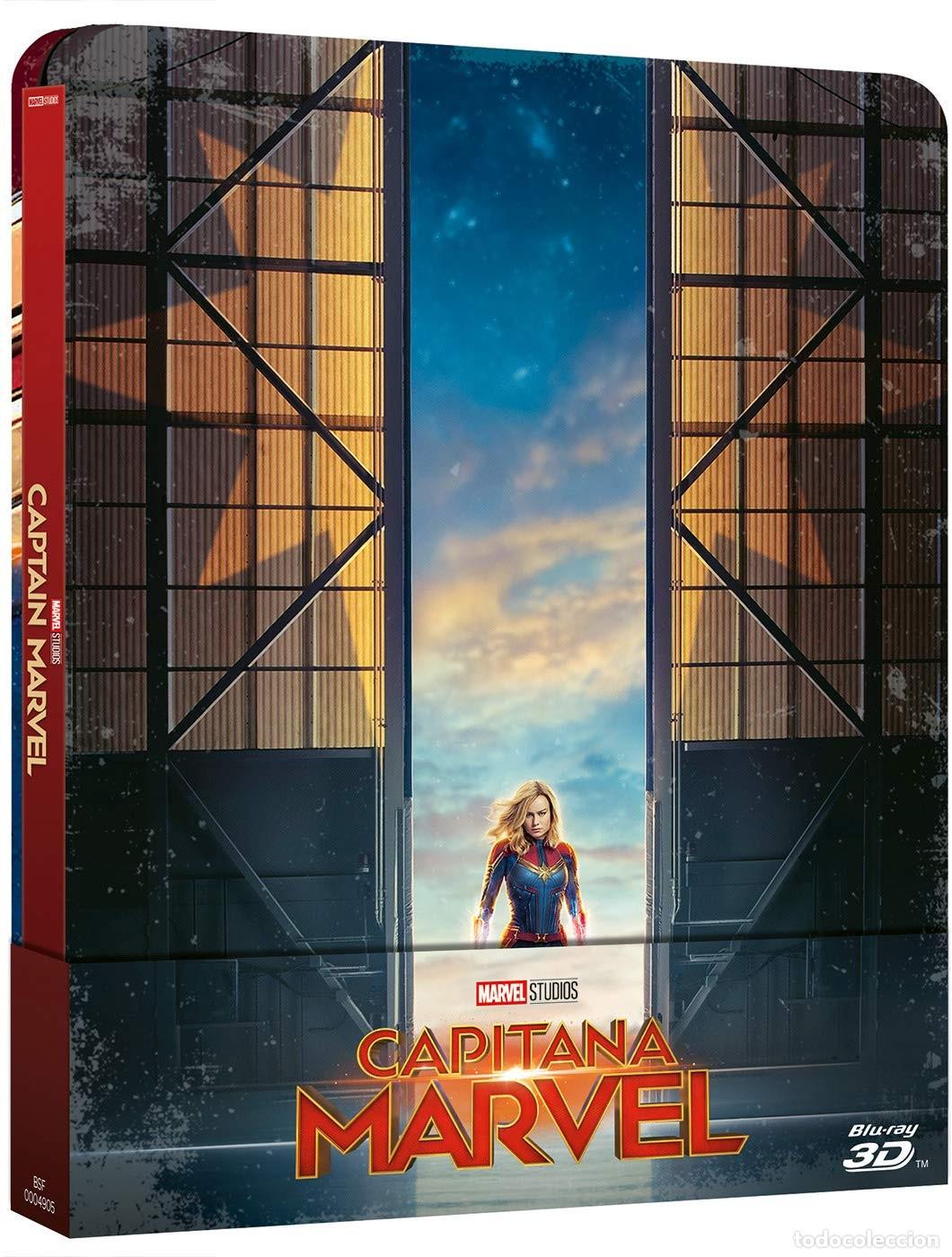 Cinema: Capitana Marvel Edici&oacute;n Met&aacute;lica [Blu-ray]
