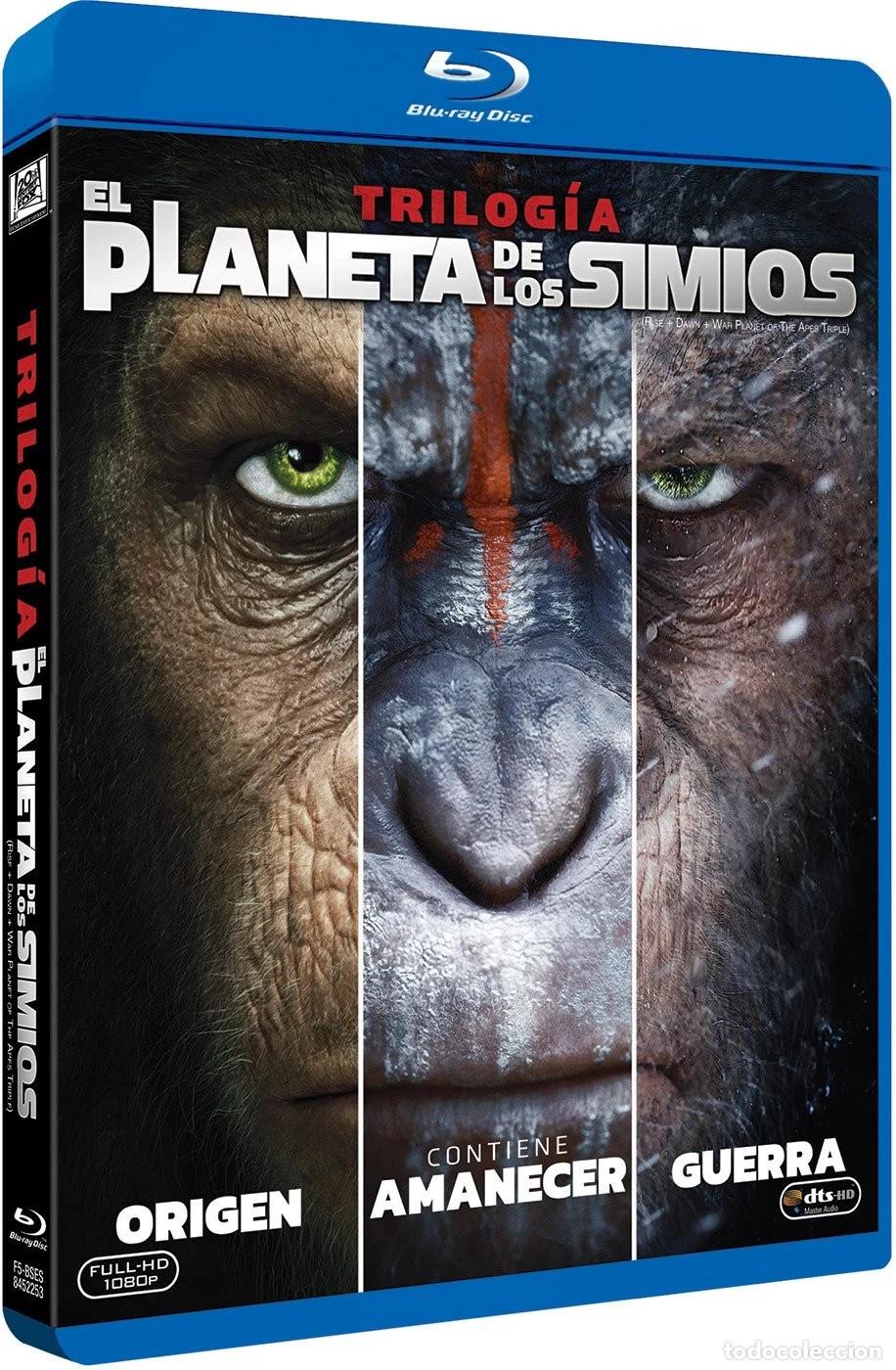Cin&eacute;ma: Trilog&iacute;a Planeta De Los Simios Blu-Ray [Blu-ray]