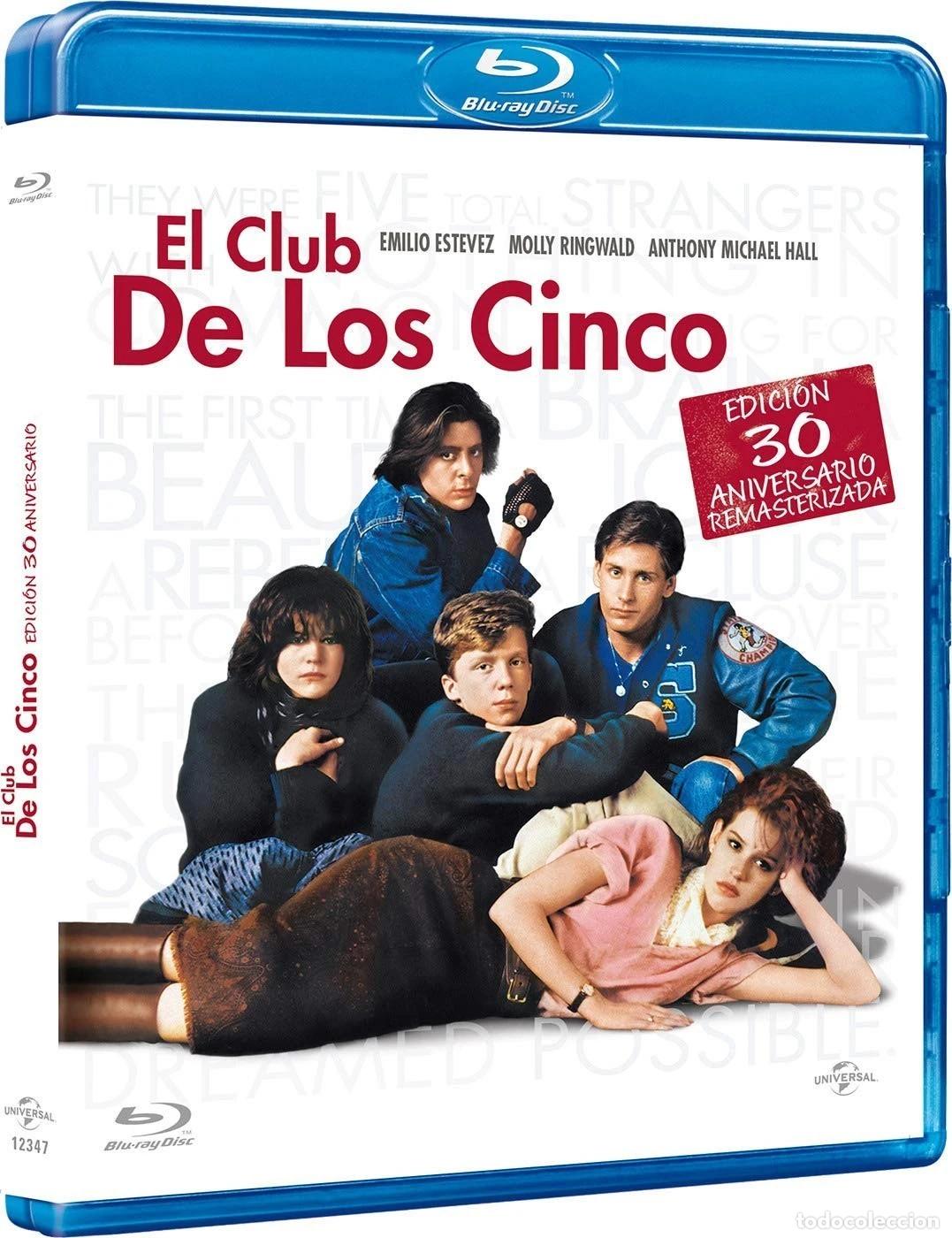 Cine: El Club de los Cinco 1985 ED.REMASTERIZADA (BLU-RAY) The Breakfast Club
