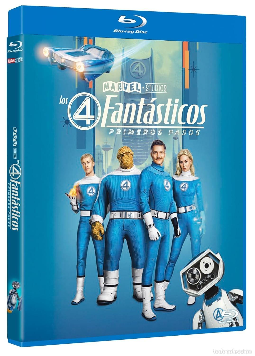 Cine: Los 4 Fant&aacute;sticos: Primeros Pasos [Blu-ray] (2025) The Fantastic Four: First Steps