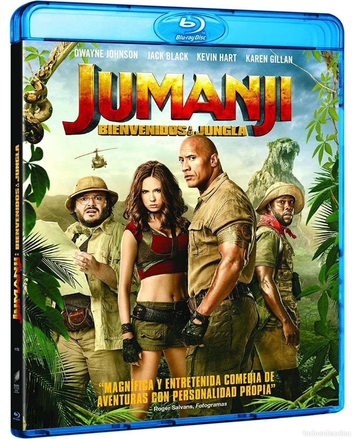 Cine: Jumanji: Bienvenidos A La Jungla [Blu-ray]