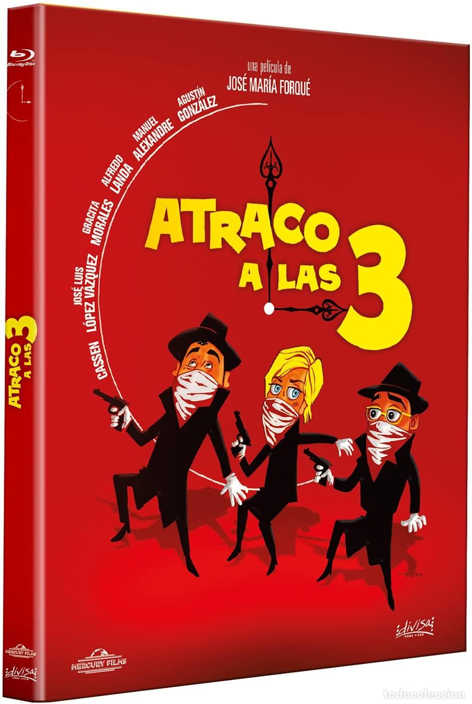 Cine: Atraco a las tres (Edici&oacute;n especial libreto) - BD [Blu-ray]