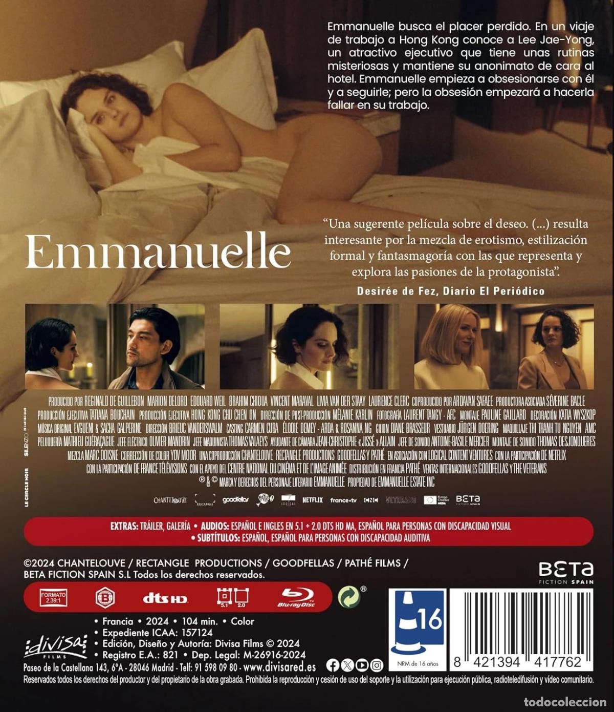 Cine: Emmanuelle [Blu-ray] (2024) - Foto 2