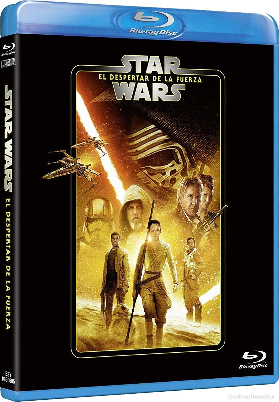 Cine: Star Wars: El despertar de la fuerza (Edici&oacute;n remasterizada) 2 discos (pel&iacute;cula + extras) [Blu-ray]