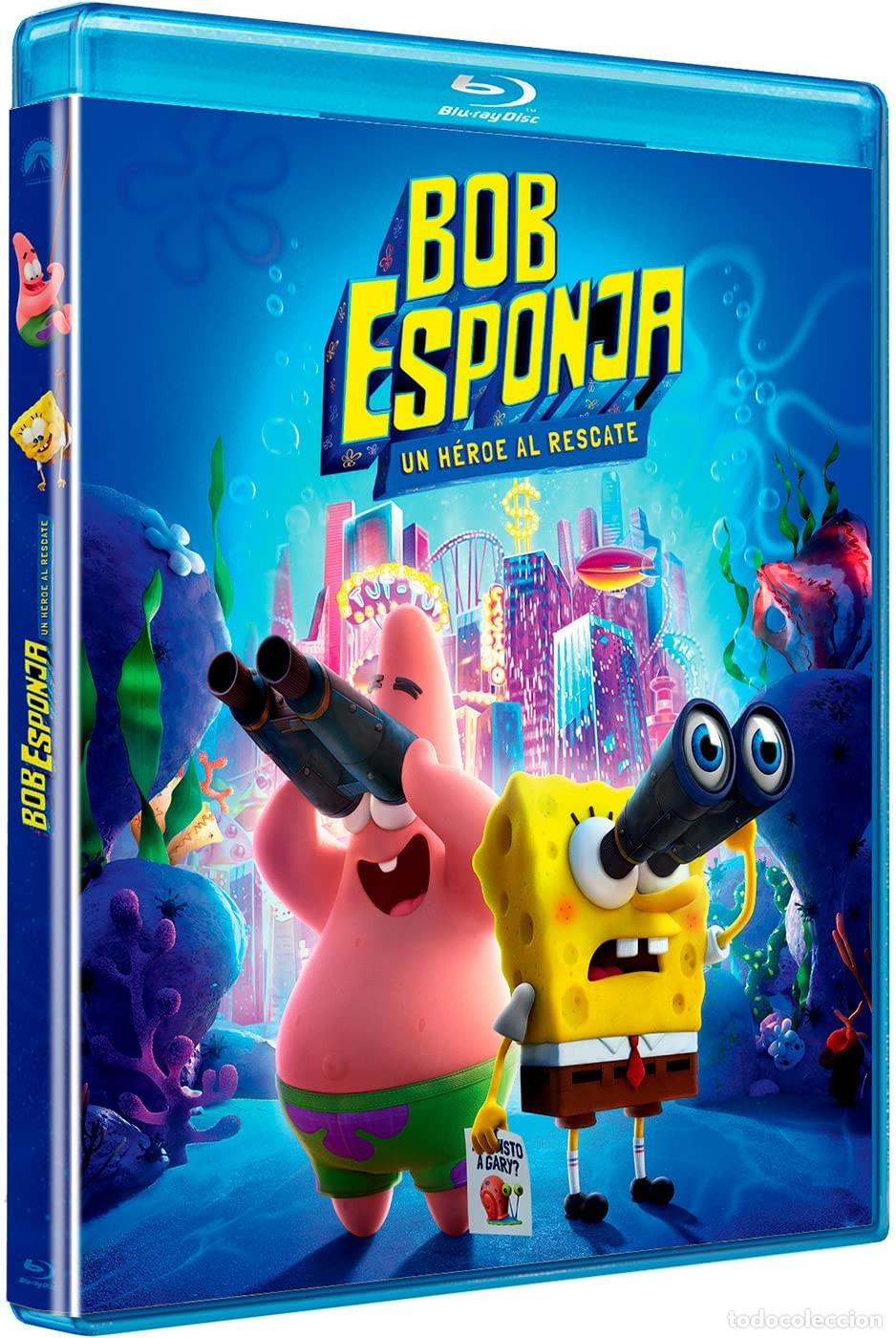 Cine: Bob Esponja - Un h&eacute;roe al rescate - BD [Blu-ray]