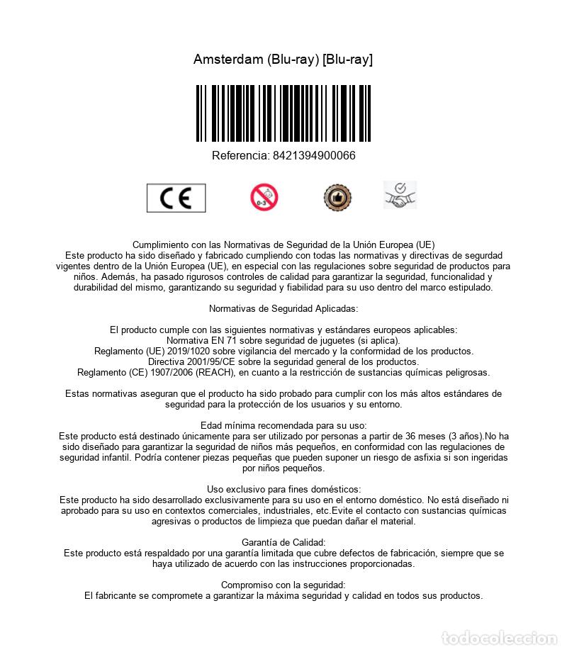 Cine: Amsterdam (Blu-ray) [Blu-ray] - Foto 3