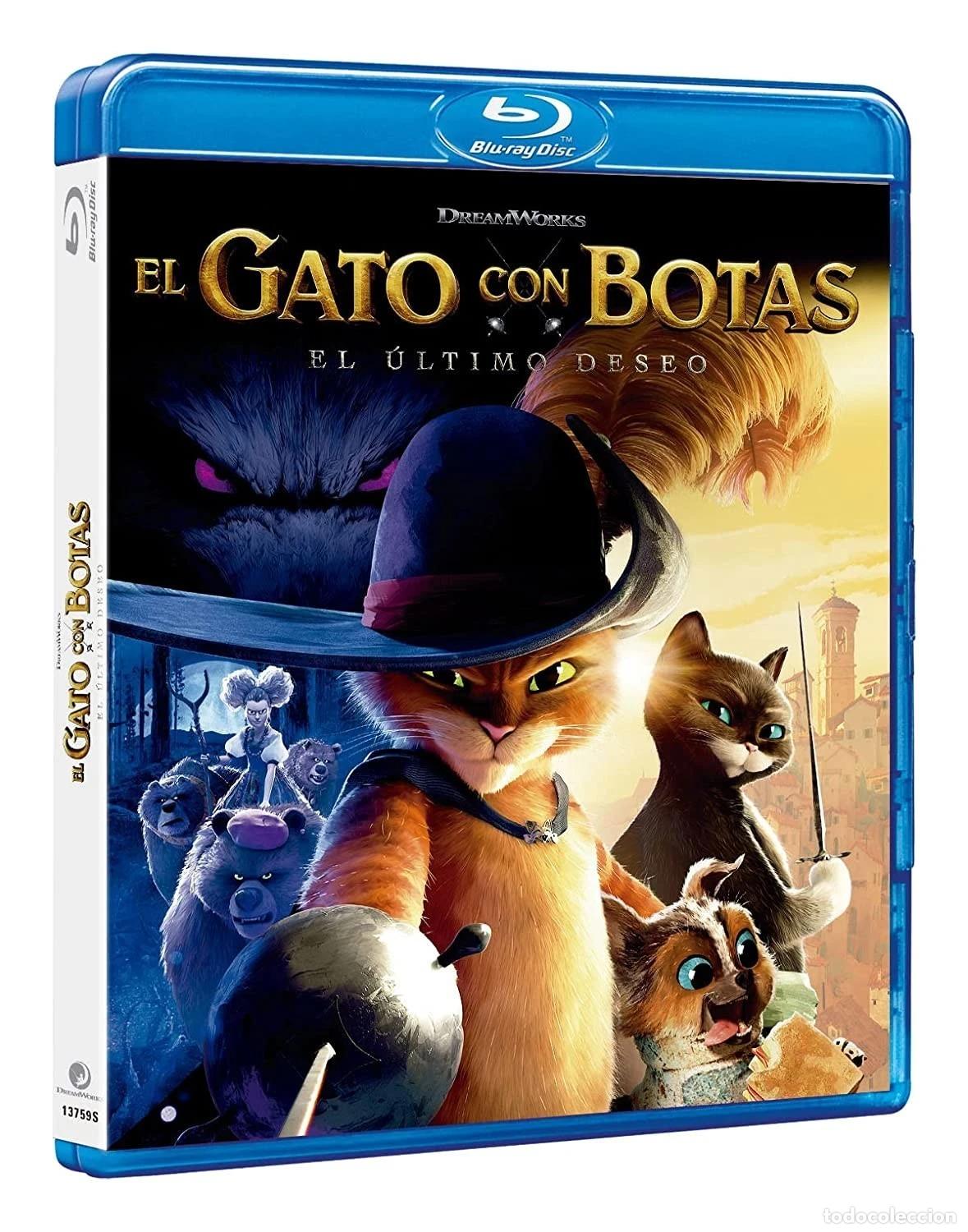 Kino: El Gato con Botas: el &Uacute;ltimo Deseo [Blu-ray] (2022) Puss in Boots: The Last Wish