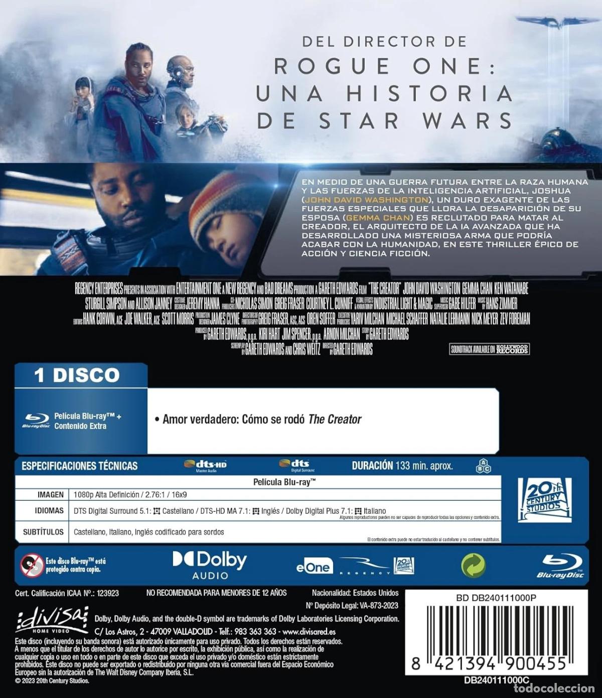 Cine: The Creator (Blu-ray) [Blu-ray] - Foto 2