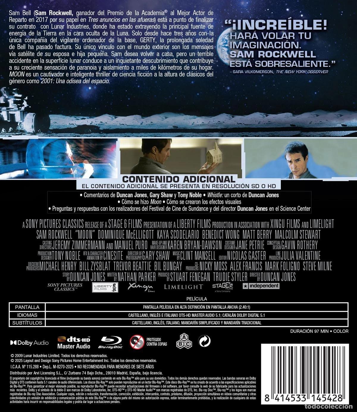 Cine: Moon [Blu-ray] (2009) - Foto 2